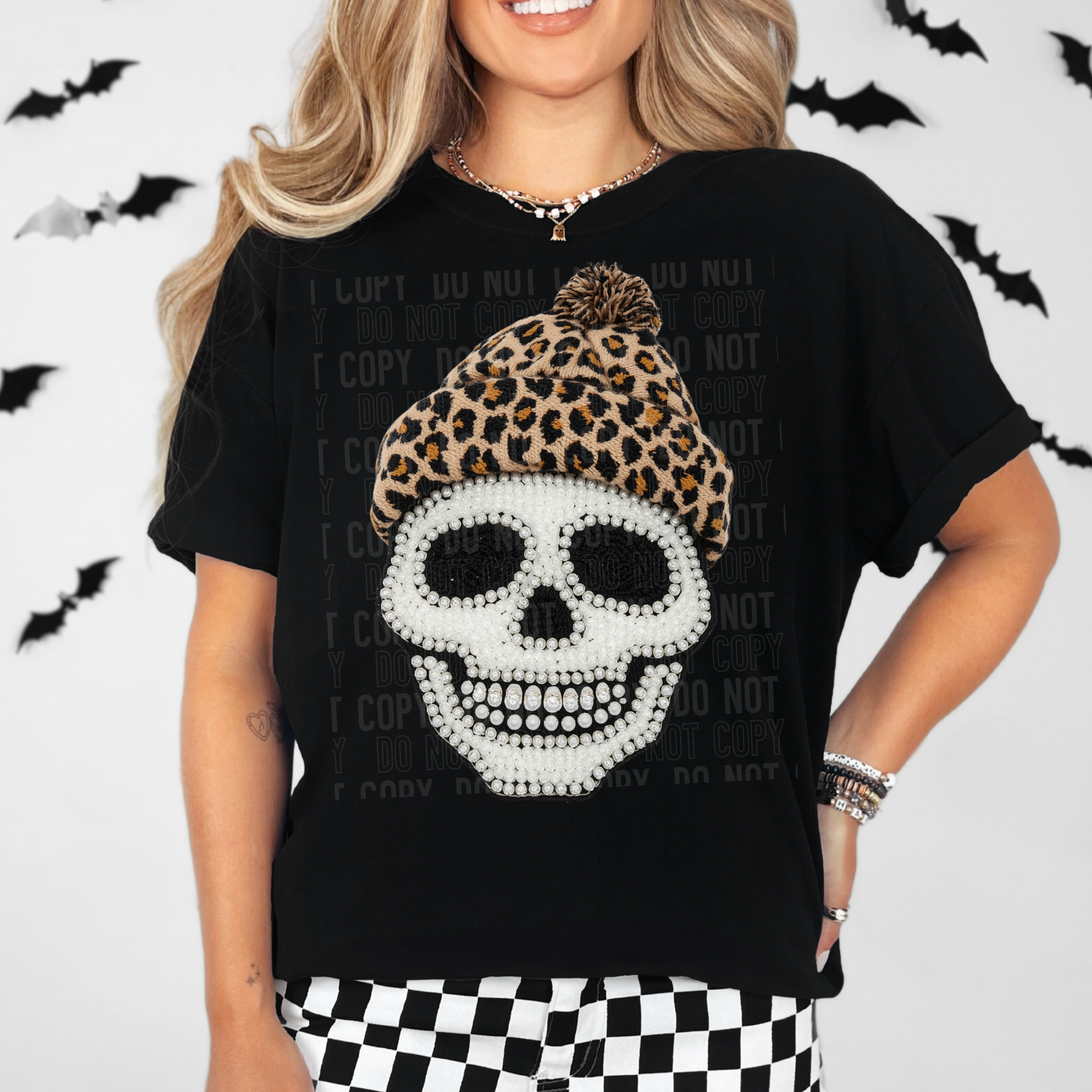 Skeleton faux effect