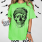 Heart eyed skull