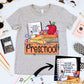 Preschool notebook and pencil