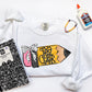 Teacher girl school pencil