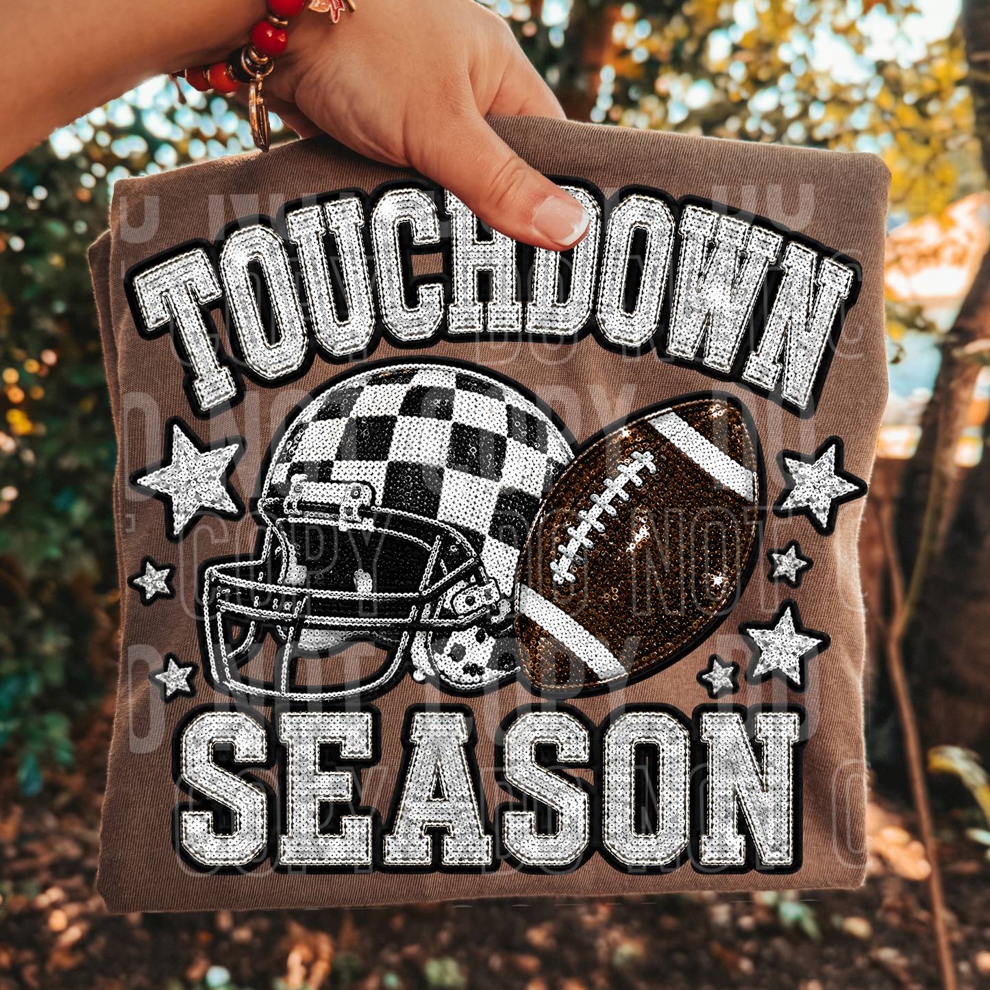 Touch down season (faux effect)
