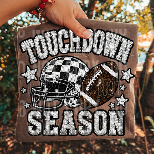 Touch down season (faux effect)