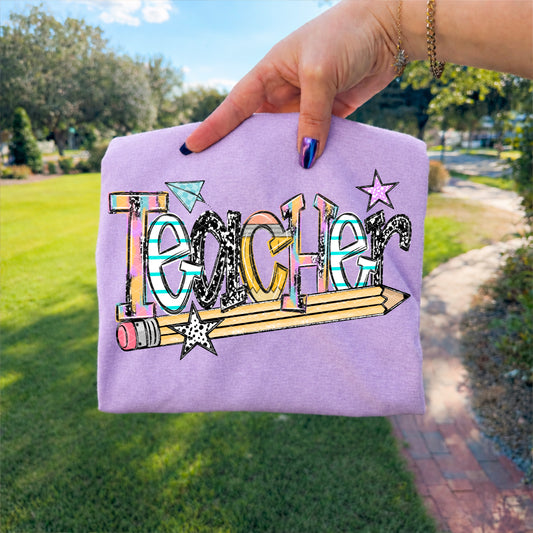 School doodle Teacher