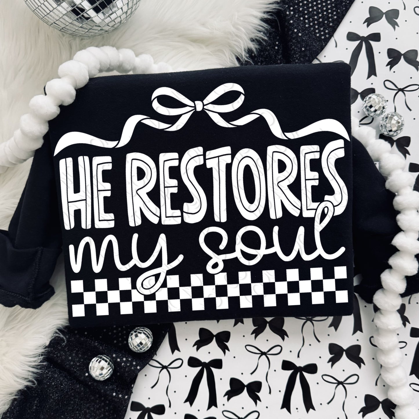 He restores my soul