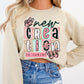 New creation in Christ COMPLETED SWEATSHIRT