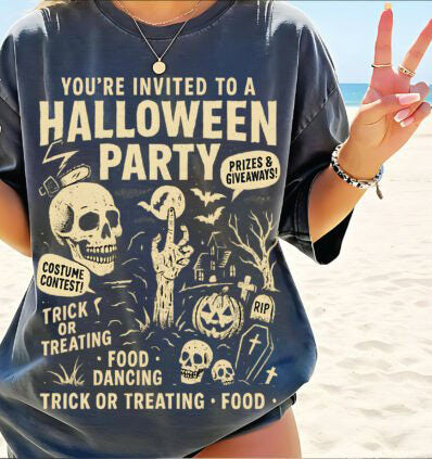 You're invited to a Halloween party