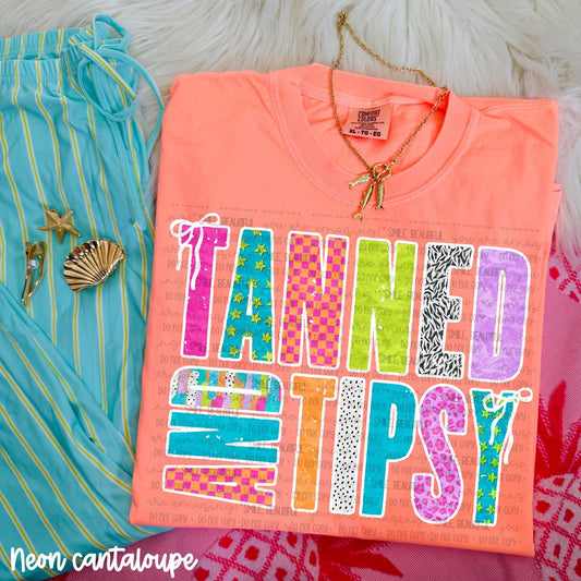 Tanned & tipsy