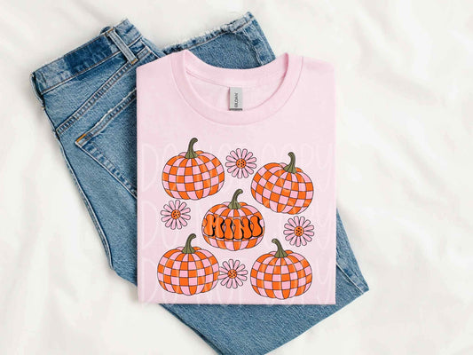 Mini with pumpkins