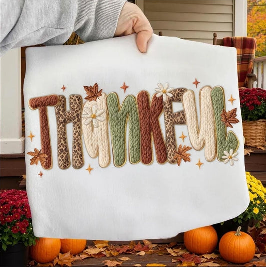 Thankful (faux yarn)