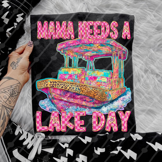 Mama needs a lake day