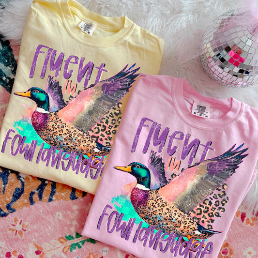 Fluent in fowl language