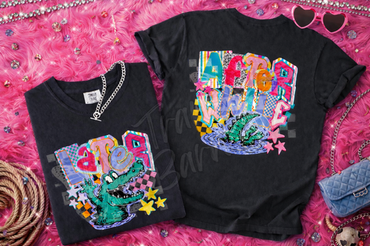 Gator (completed tee)