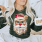 Vintage Santa completed sweatshirt