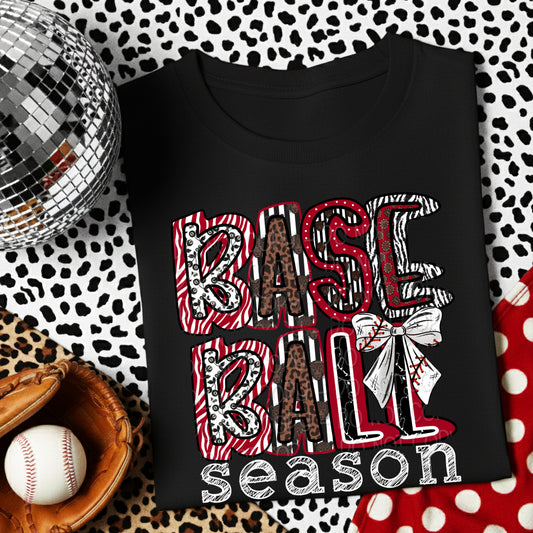 Baseball season completed t-shirt