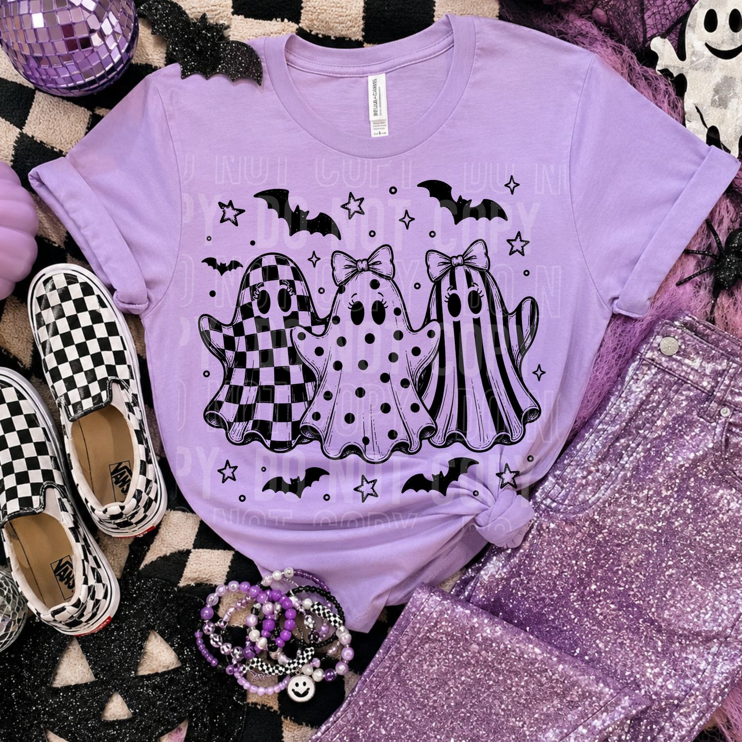 Ghost checkered