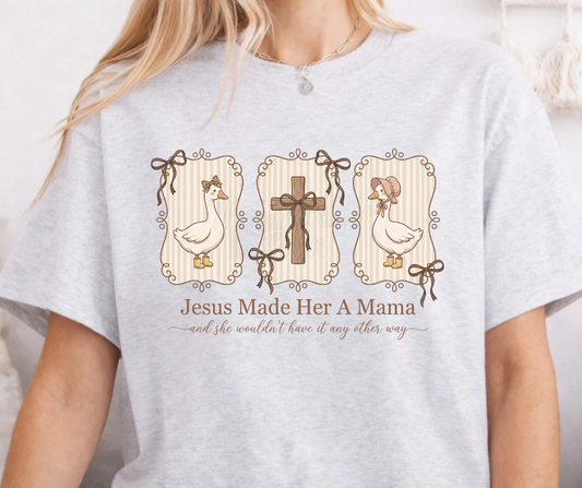 Jesus made her a mama