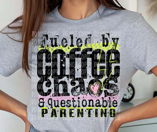 Fueled by coffee chaos & questionable parenting