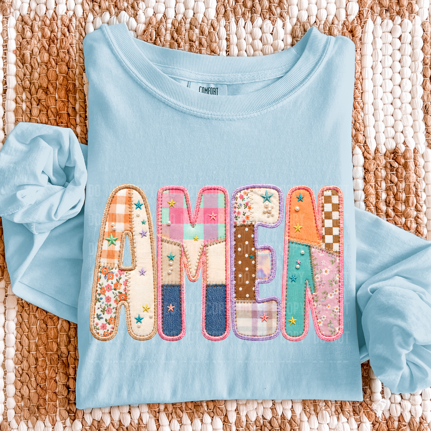 Amen (faux embroidery)