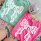 Faux lace Bow