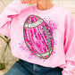 Pink football