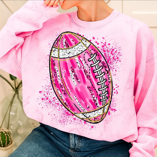 Pink football