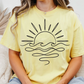 Sunset outline