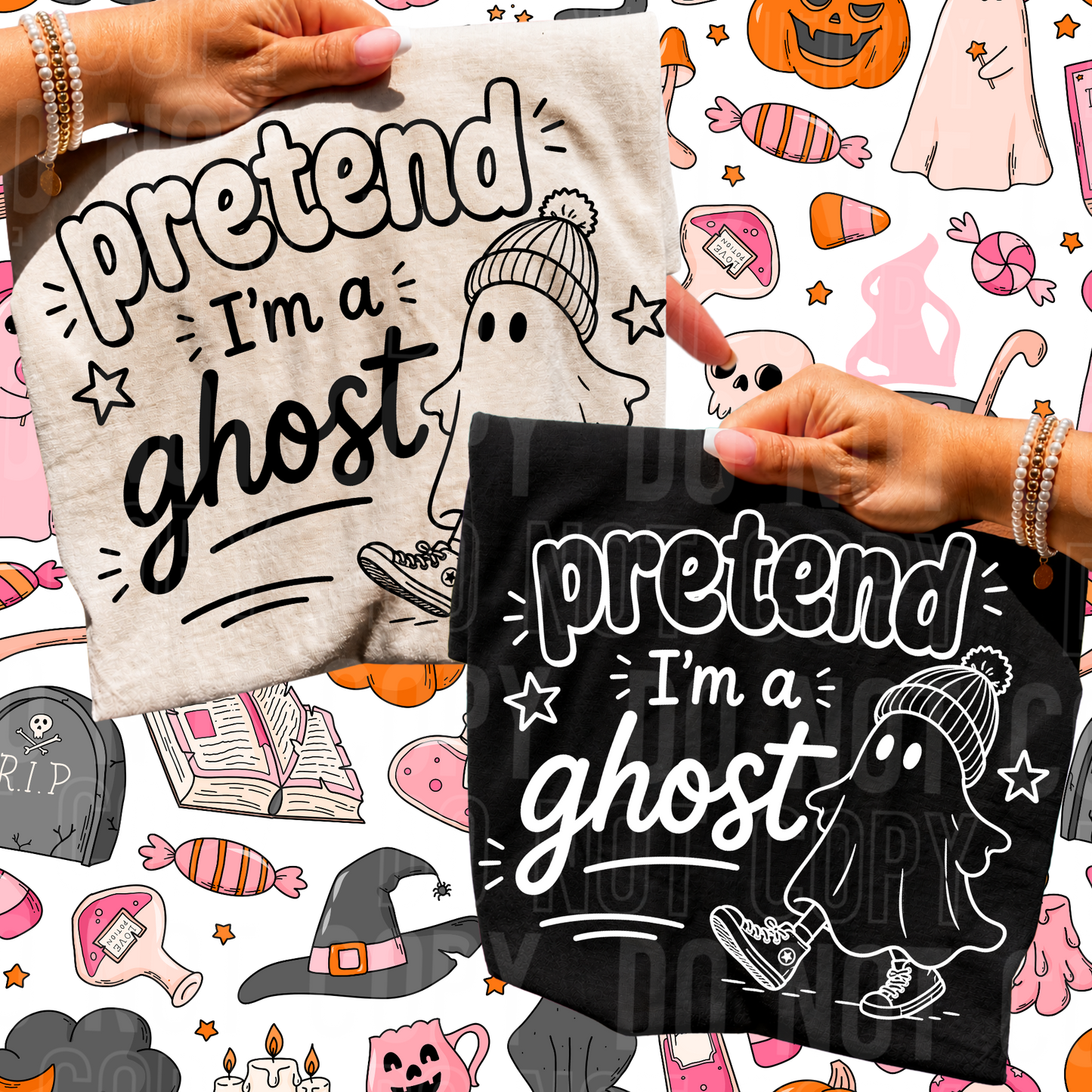 Pretend I'm a ghost