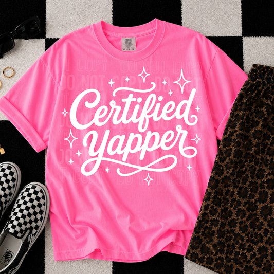 Certified yapper