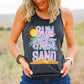 Sun salt sand