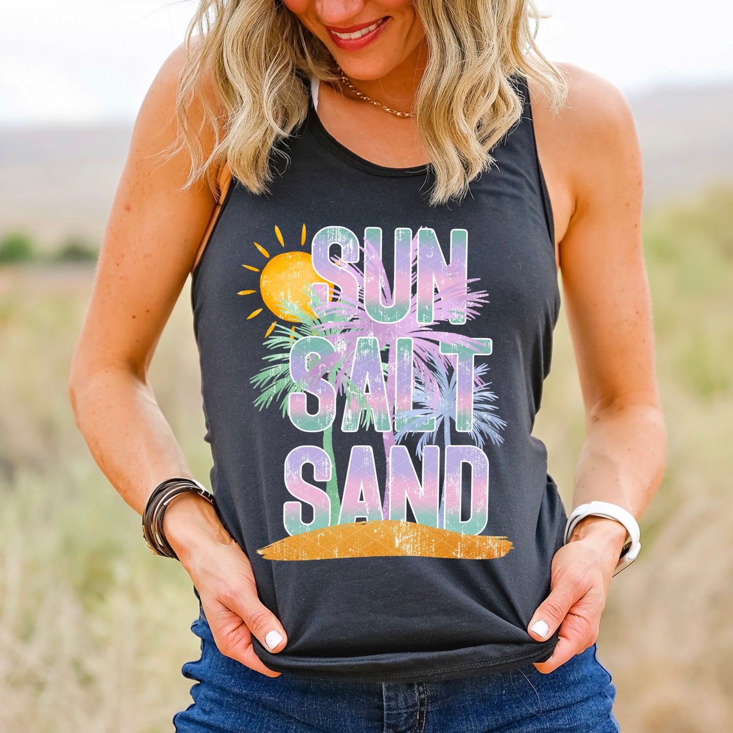 Sun salt sand