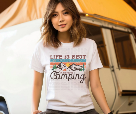 Life is best camping