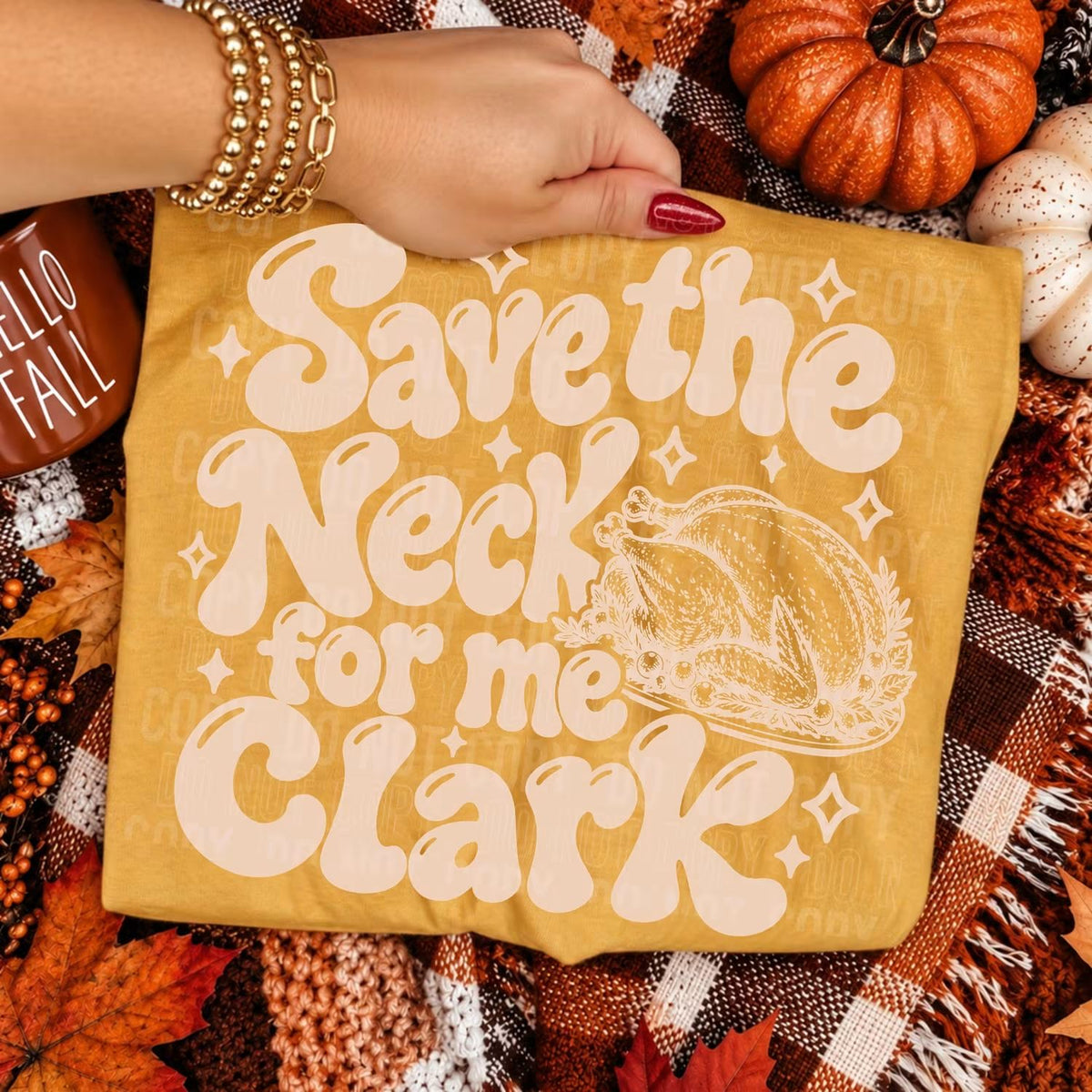 Save the neck for me clark