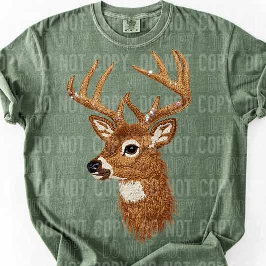 Deer faux yarn