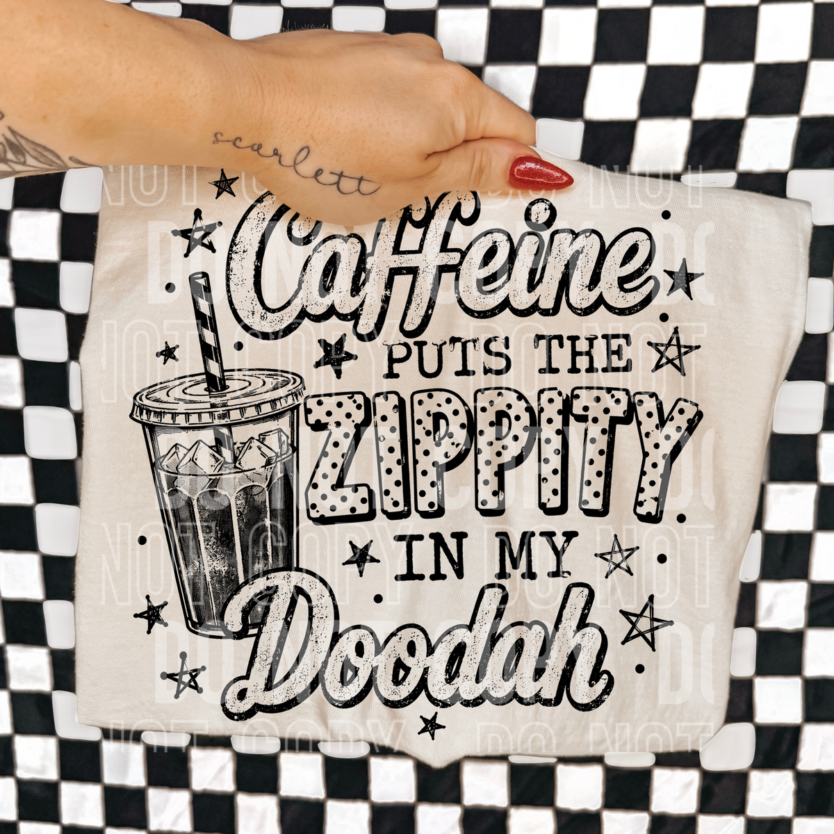 Caffeine puts the zippity in my doodah