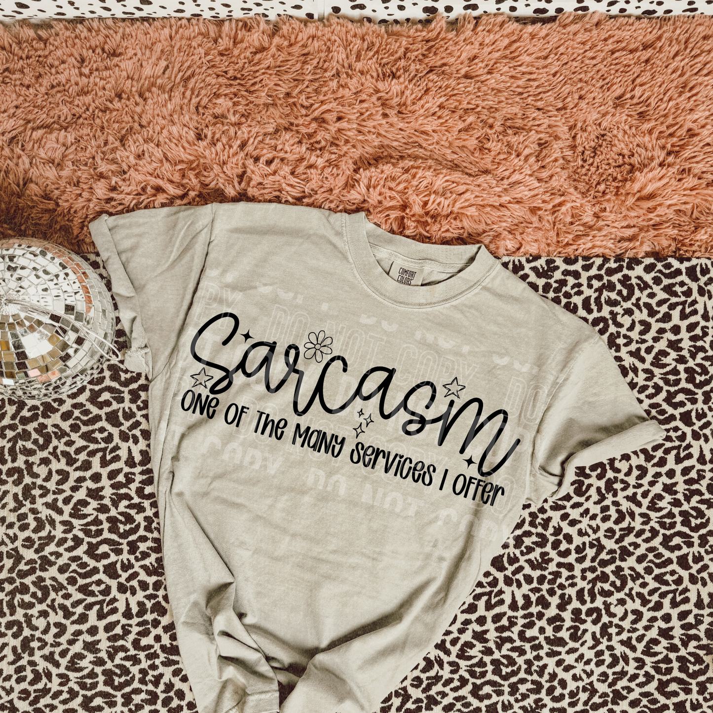 Sarcasm one of the many services I offer