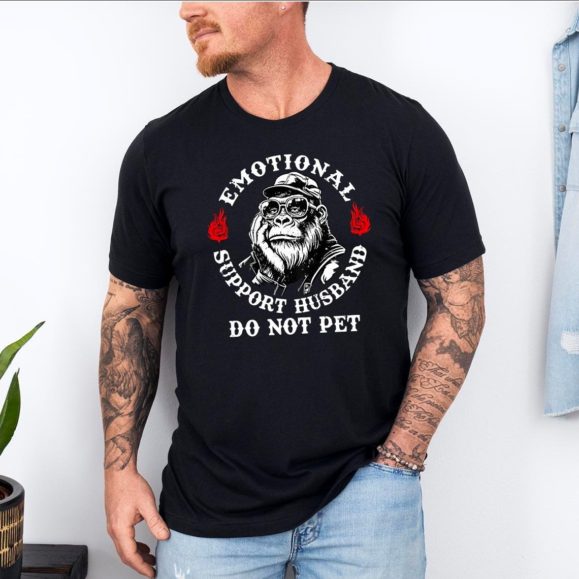 Emotional support husband do not pet