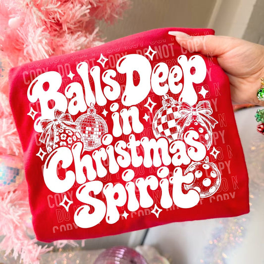 Balls deep in Christmas spirit