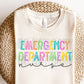 Emergency department nurse