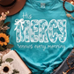 His Mercy renews every morning lace effect transfer