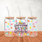 I want caffeine, not your opinion 16oz Libbey wrap