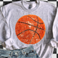 Basketball faux sequins