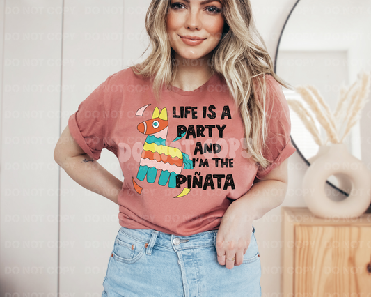 Life is a party and I'm the pinata